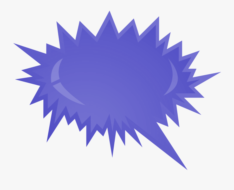 Purple Free Clip Art - Blast Png, Transparent Clipart