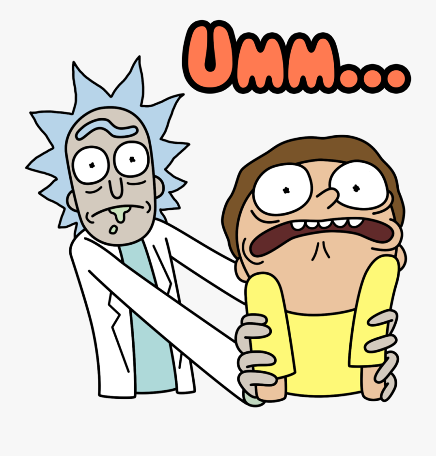 Rick And Morty Clipart , Png Download - Rick Y Morty Stickers, Transparent Clipart