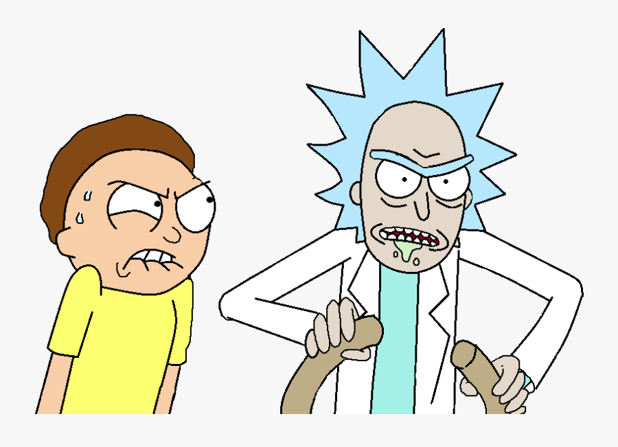 Transparent Burping Clipart - Angry Rick And Morty , Free Tr