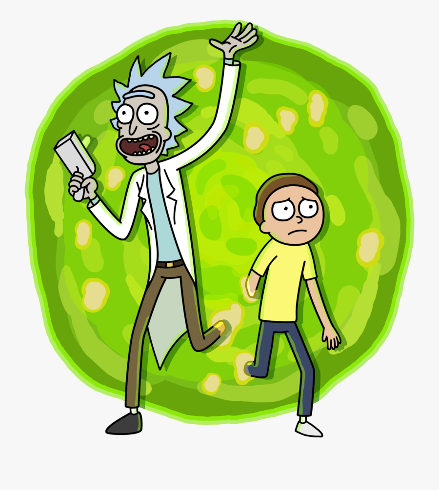 Rickandmorty Ramportal1500, Transparent Clipart
