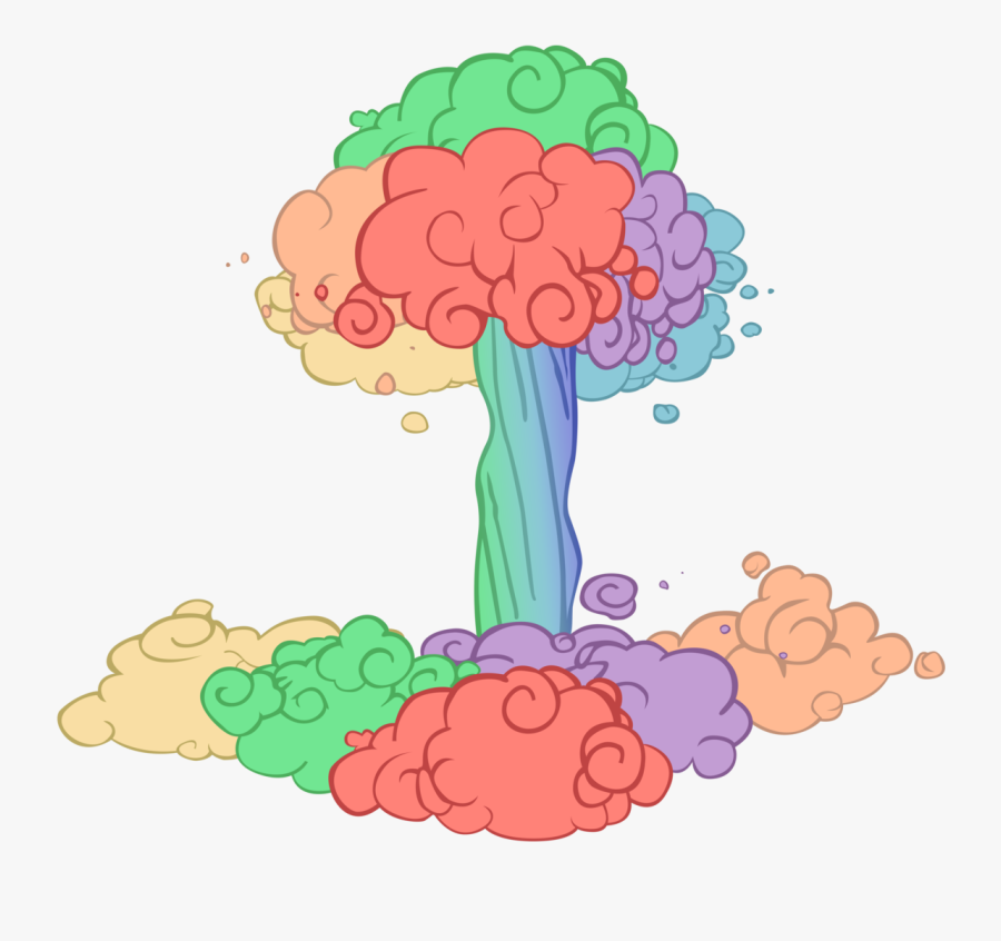 Transparent Mushroom Cloud Clipart - My Little Pony: Friendship Is Magic, Transparent Clipart