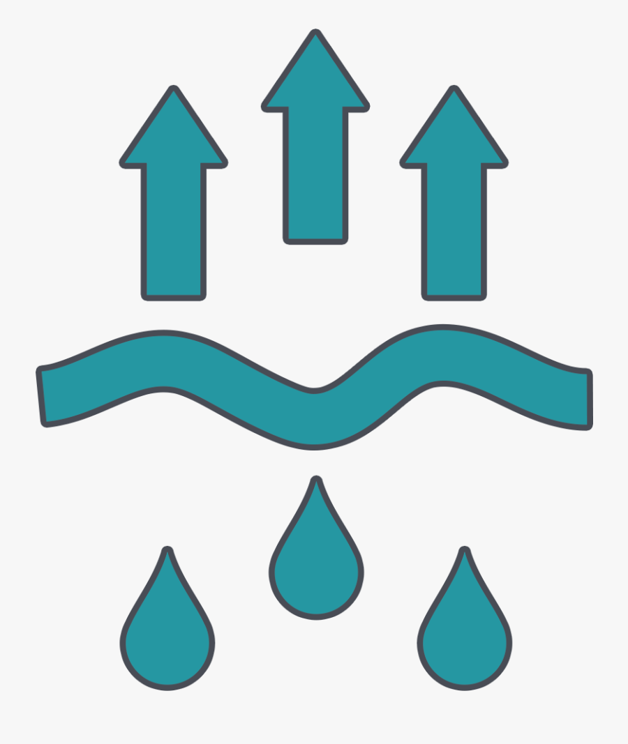 Infographic - Evaporation, Transparent Clipart