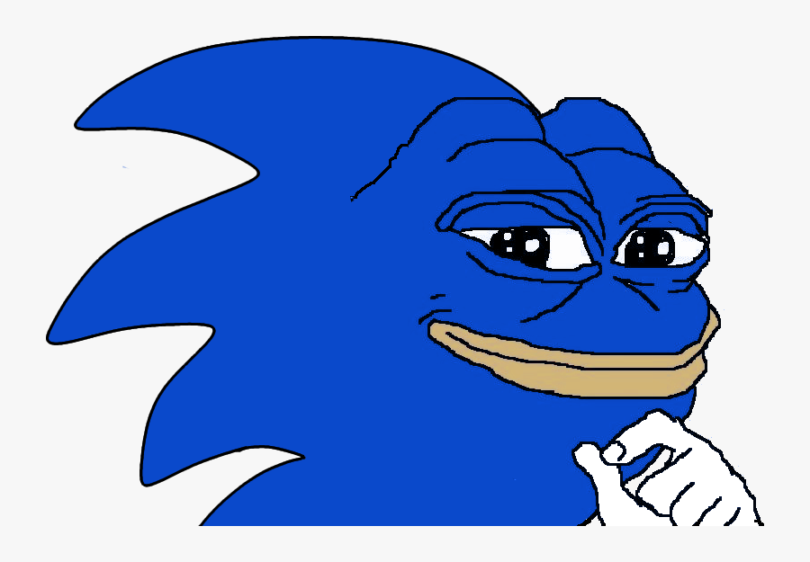 Nuke Me Admin Nuke Me So Hard - Pepe The Frog Sonic, Transparent Clipart