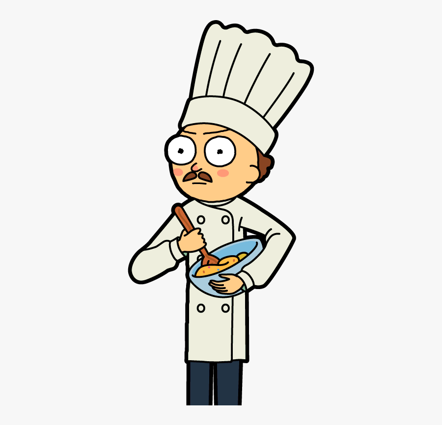 Rick And Morty Cooking, Transparent Clipart