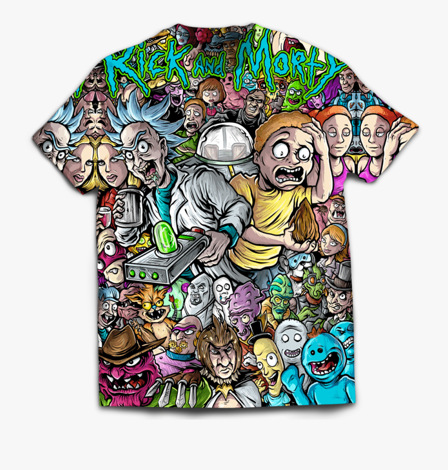 Transparent Rick Png - Rick And Morty Tapestry, Transparent Clipart