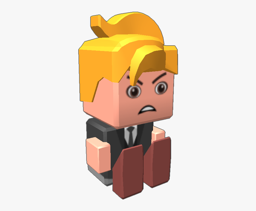 Blocksworld Trump Returns S - Cartoon, Transparent Clipart