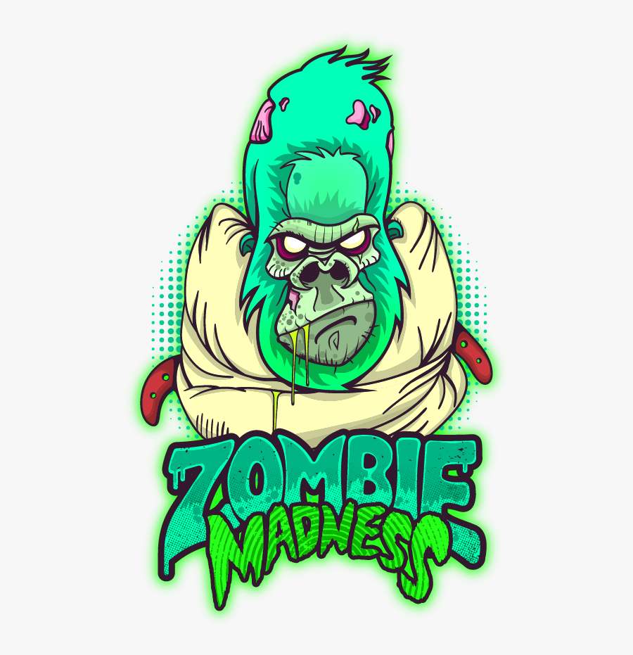 Zombie Madness On Behance - Zombie Madness, Transparent Clipart