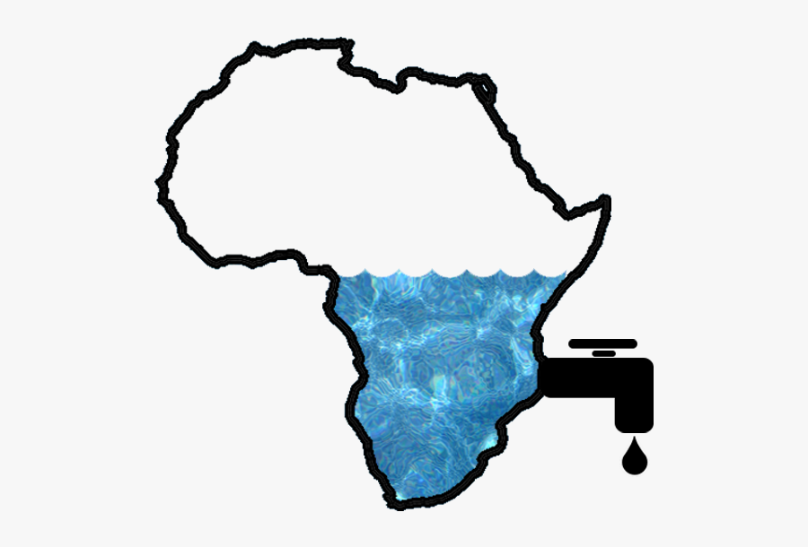 Cape Town In Crisis"
 Class="img Responsive True Size - Africa Map Png Black, Transparent Clipart