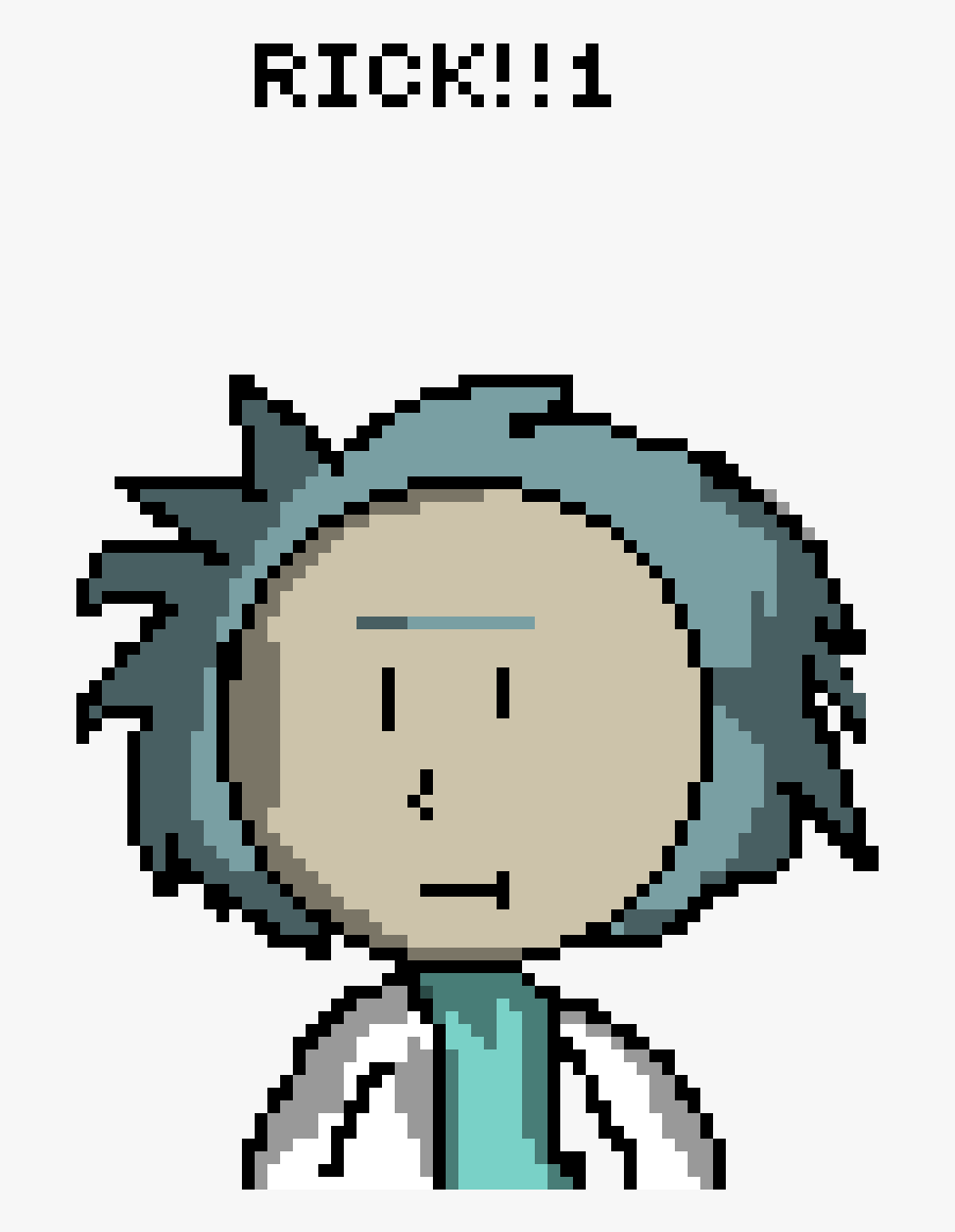 Transparent Rick And Morty Png Transparent - Pixel Kawaii Stickers Transparent, Transparent Clipart