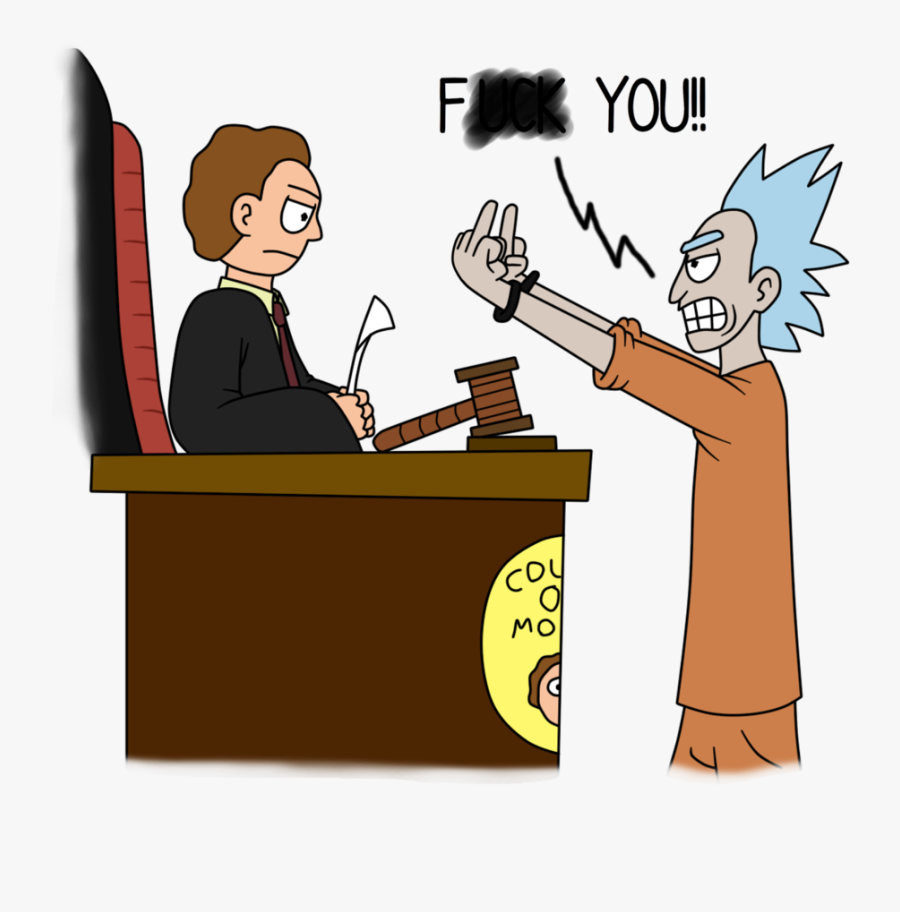 Defendant Rick And Morty - Rick And Morty Judge Morty, Transparent Clipart