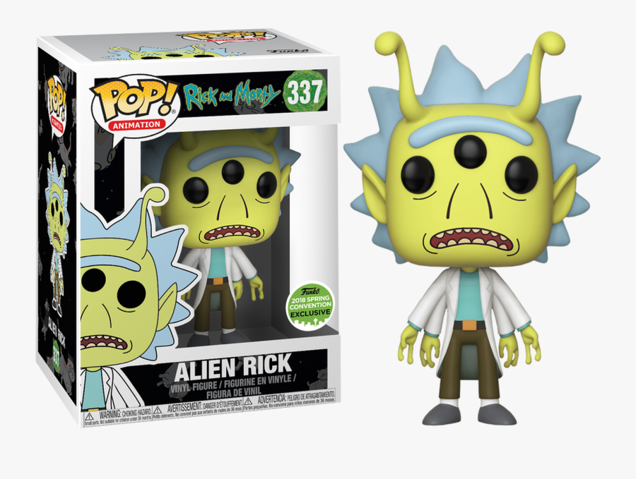 Rick And Morty - Alien Rick And Morty Funko Pop, Transparent Clipart