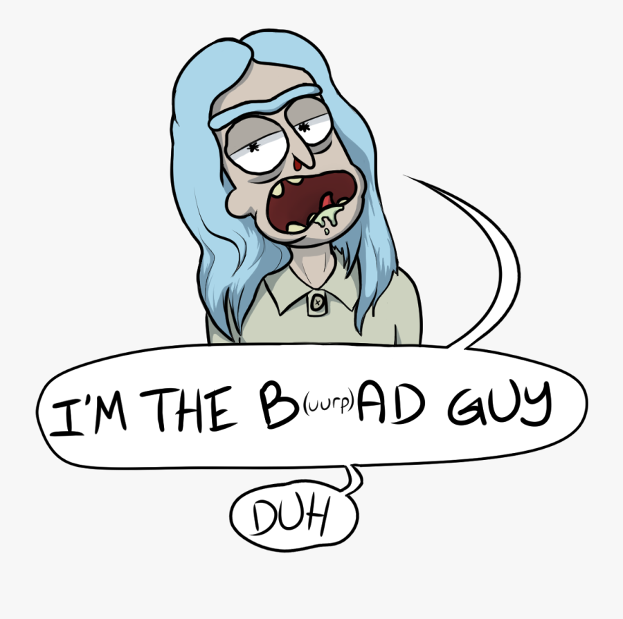 Billie Eilish Rick And Morty, Transparent Clipart
