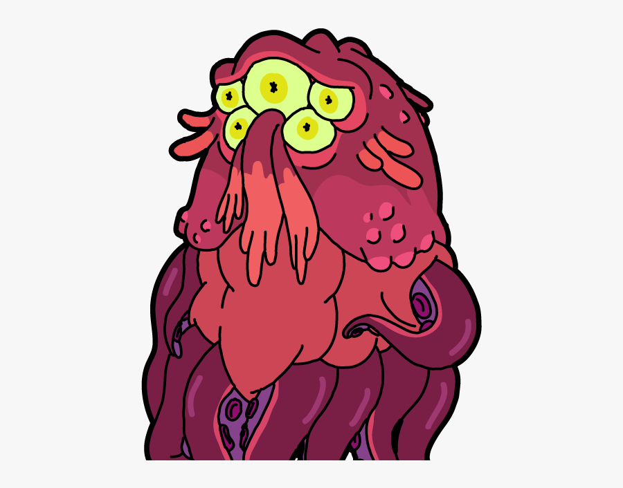 Rick And Morty Monster, Transparent Clipart