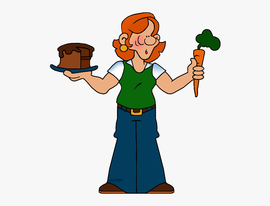 Dieting - Phillip Martin Clipart Health, Transparent Clipart