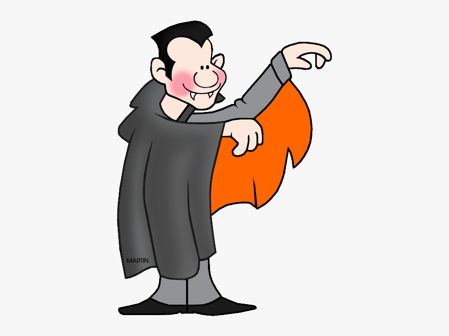 Dracula - Halloween Phillip Martin Clipart, Transparent Clipart