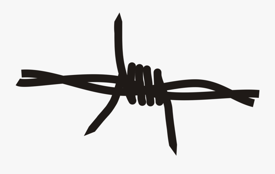 Barbed Wire Sticker Download Ranch - Barbed Wire Clipart, Transparent Clipart