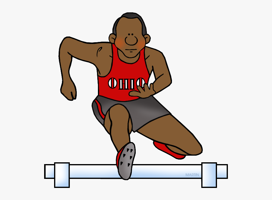 Famous People From Alabama - Jesse Owens Clipart, Transparent Clipart