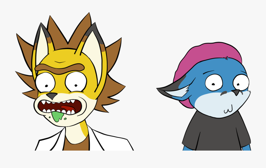Furry Rick And Morty, Transparent Clipart