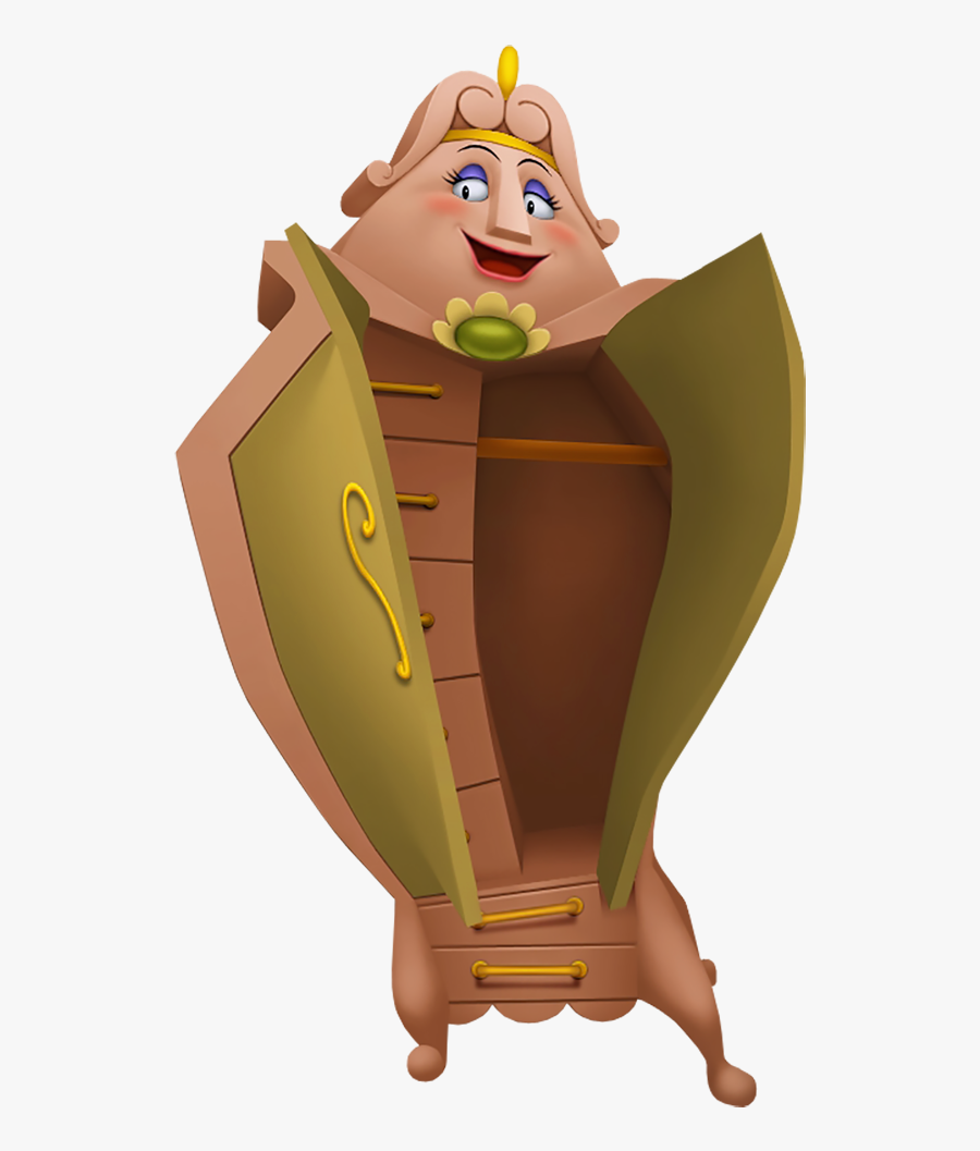Beauty And The Beast Characters Png - Beauty And The Beast Characters Wardrobe, Transparent Clipart