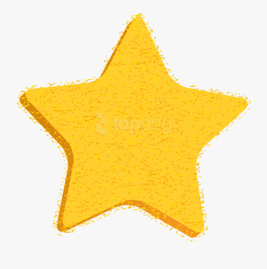 Yellow Cliparts Png Star - 星 バルーン, Transparent Clipart