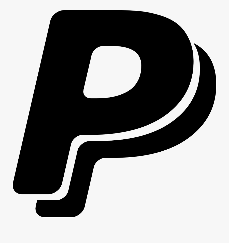 Paypal Clipart Svg - Paypal Logo Svg White, Transparent Clipart
