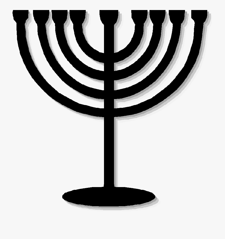 Judaismo- Estrella De David La Menorá - Hanukkah Symbol, Transparent Clipart