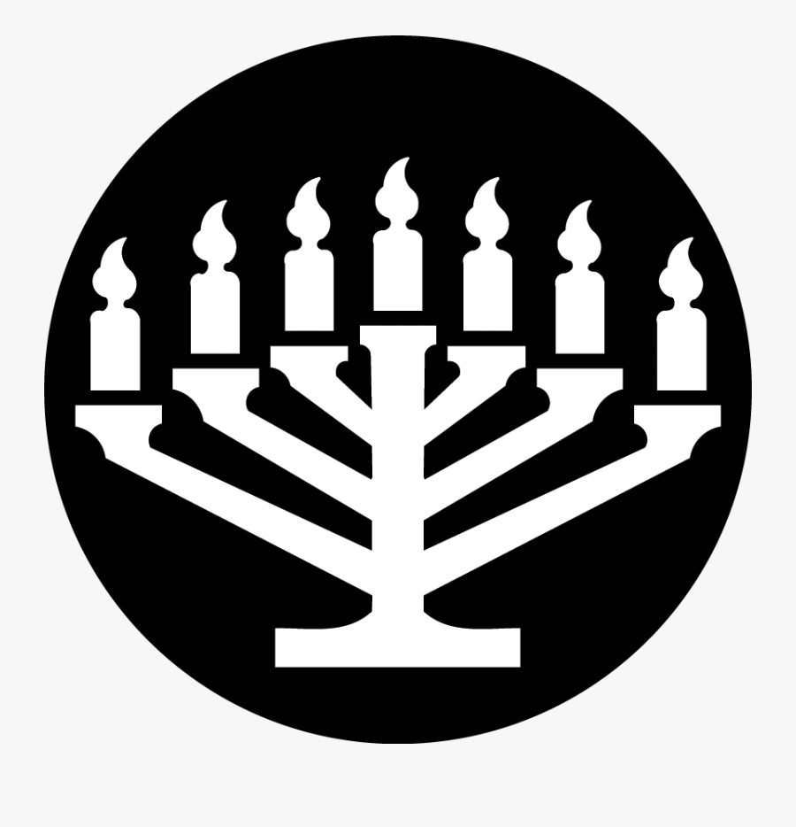 Transparent Menora Png - Circle, Transparent Clipart
