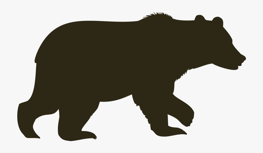 Transparent Caribou Clipart - Grizzly Bear Clipart Small, Transparent Clipart