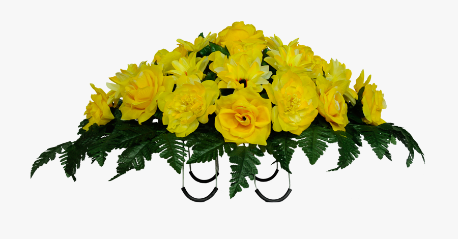 Yellow Roses Png - Funeral Transparent, Transparent Clipart