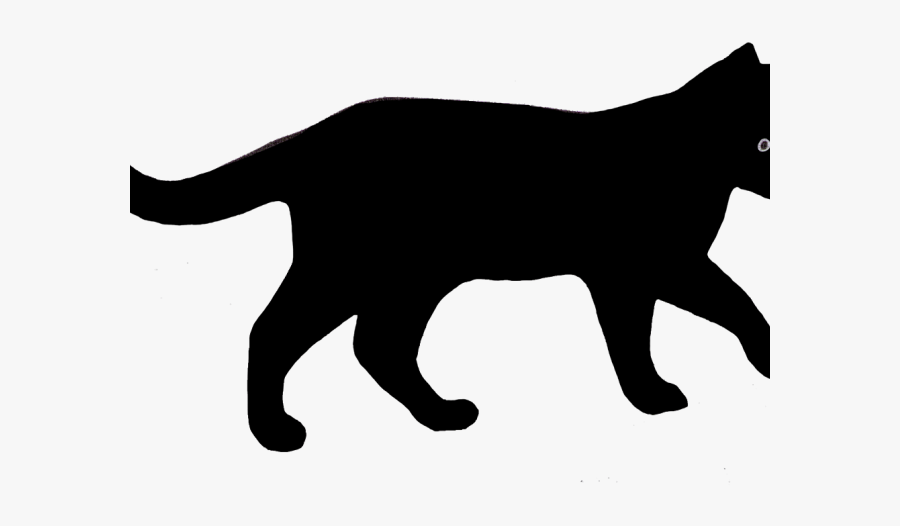 Black Cat Clipart Cat Silhouette - Png Cat Silhouette Transparent, Transparent Clipart