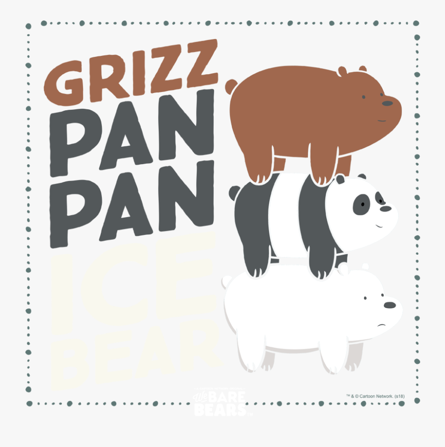Product Image Alt Brown Bear - Panpan We Bare Bears, Transparent Clipart