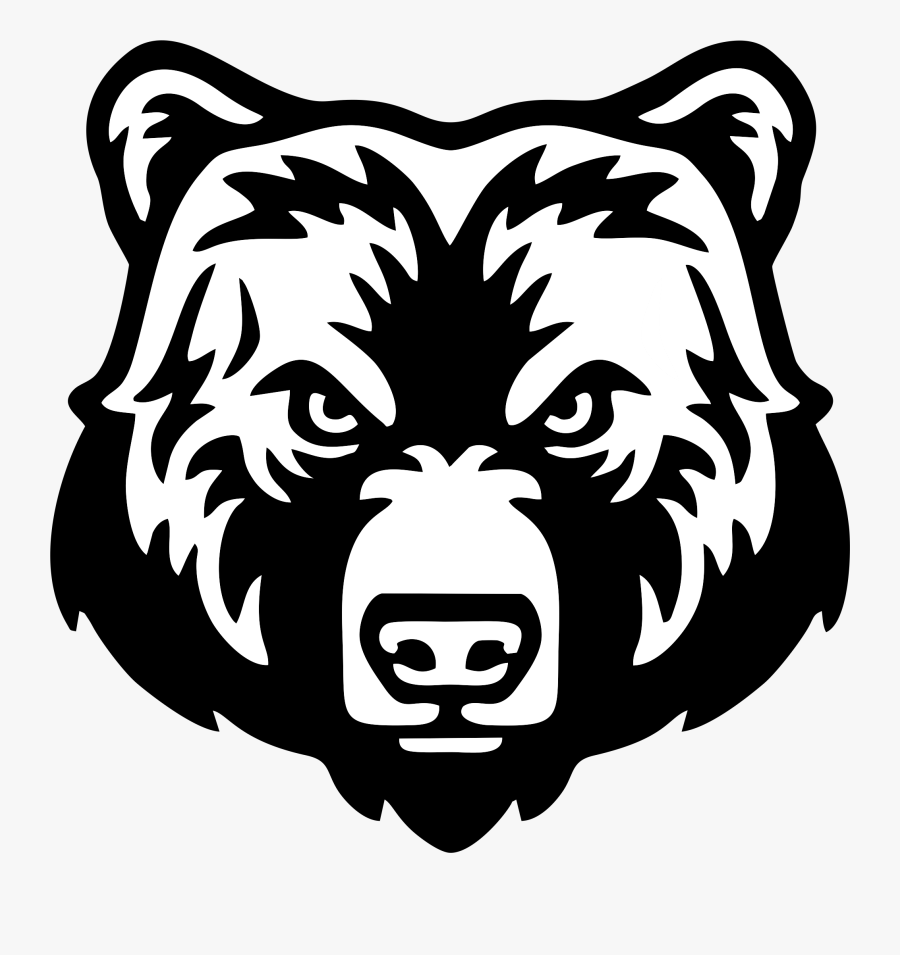 Polar Bear Grizzly Bear Vector Graphics American Black - Bear Head Vector Png, Transparent Clipart