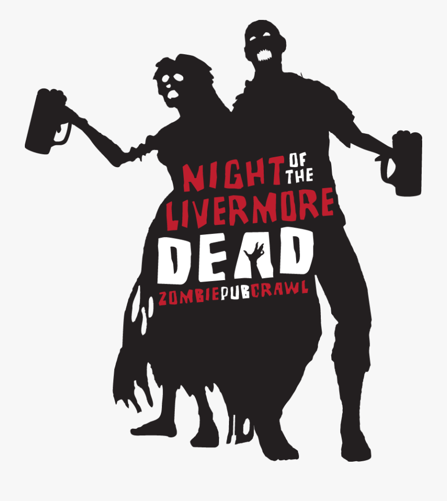 Dead Clipart Pathos - Walking Dead Zombie Silhouette, Transparent Clipart