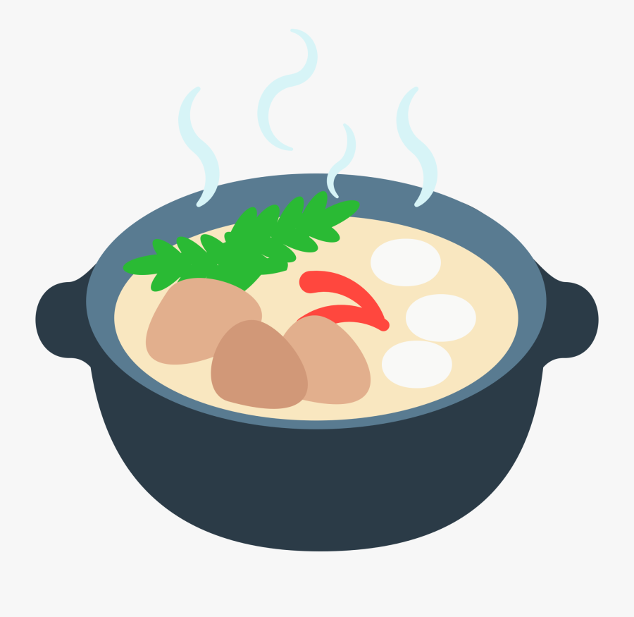 Food Emoji Dish Stone Soup Clip Art - Meal Emoji, Transparent Clipart