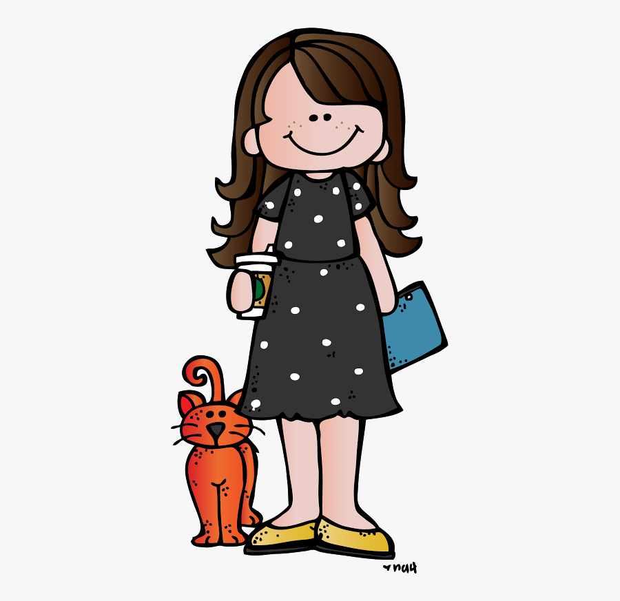 Melonheadz The Spunky Teaching - Brown Hair Melonheadz Teacher, Transparent Clipart