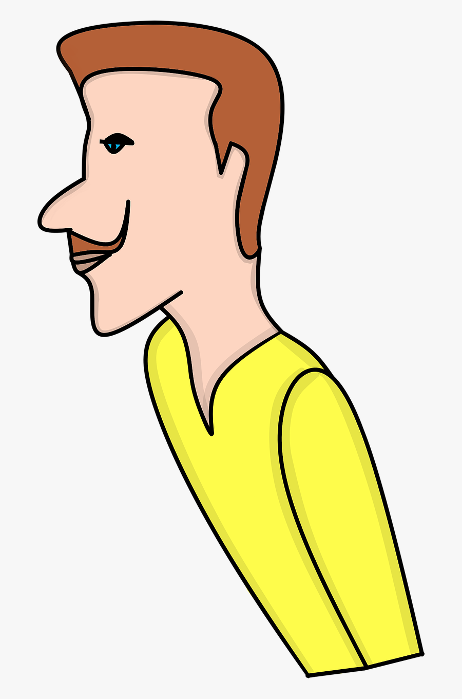 Man Character Clipart Free Picture - Vector Graphics, Transparent Clipart