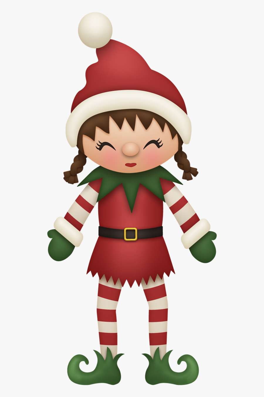 ○‿✿⁀ Elves ‿✿⁀○ - Новогодние Гномы Png, Transparent Clipart