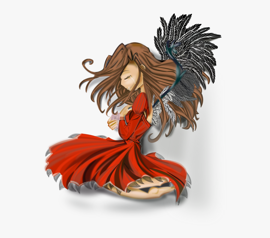 Anime Girl Clipart Happy, Transparent Clipart