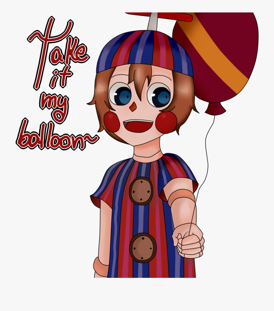 Balloon Boy Is From Fnaf"s 2, Being One Of The New - Ballon Boyfive Nights At Freddy's, Transparent Clipart