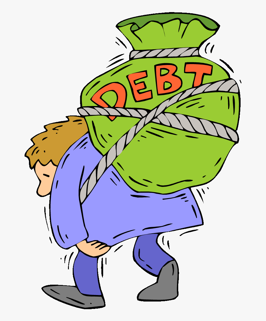 Being A Good Debtor Bloodwood Accounting - Debt Clipart, Transparent Clipart