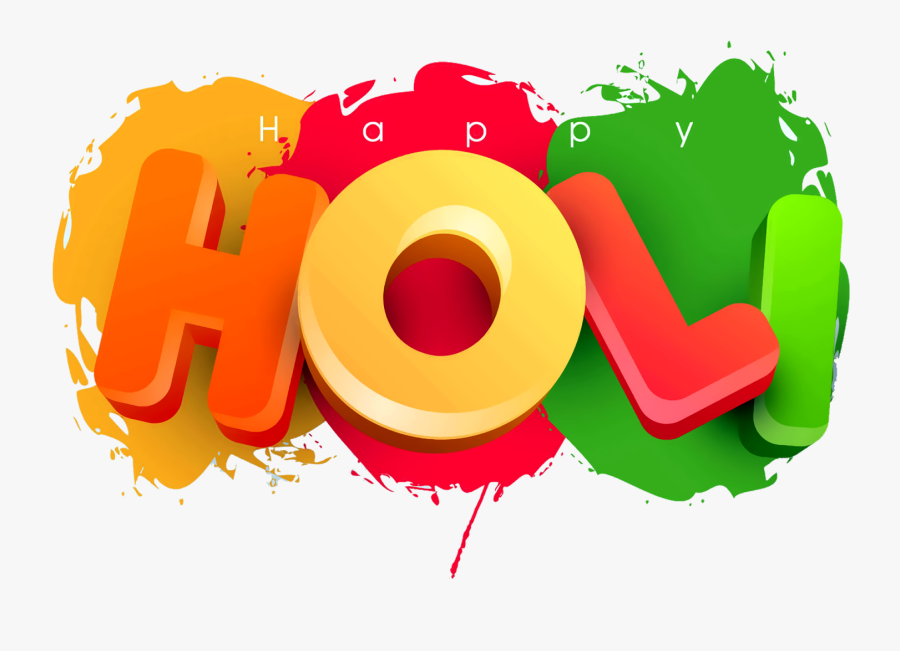 Transparent Holi Images Png - 1080p Happy Holi Hd, Transparent Clipart