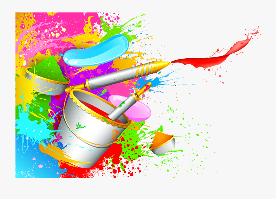 Holi Png - Download, Transparent Clipart