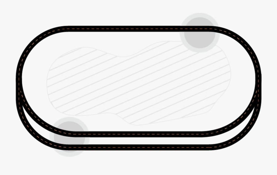 Dover International Speedway - Line Art, Transparent Clipart