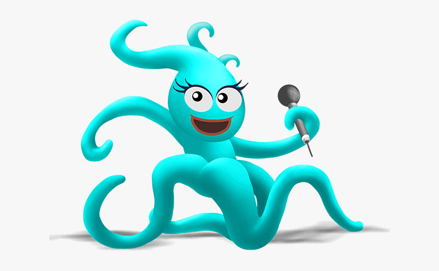 Water Clipart Monster - Cartoon, Transparent Clipart