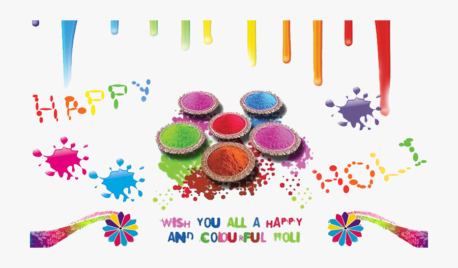Holi Pictures For Drawing, Transparent Clipart