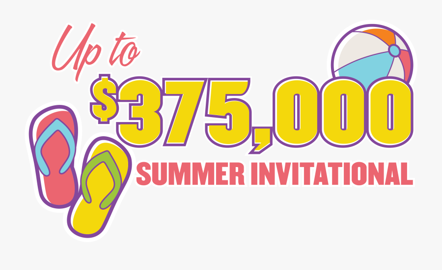 Up To $375,000 Summer Invitational - Graphic Design, Transparent Clipart