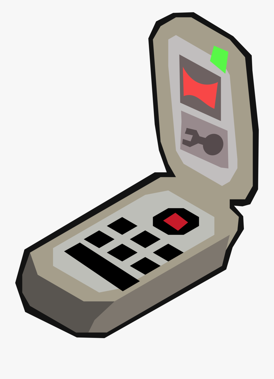 Technology,image Scanner,mobile Phones - Flip Phone Clipart Transparent, Transparent Clipart