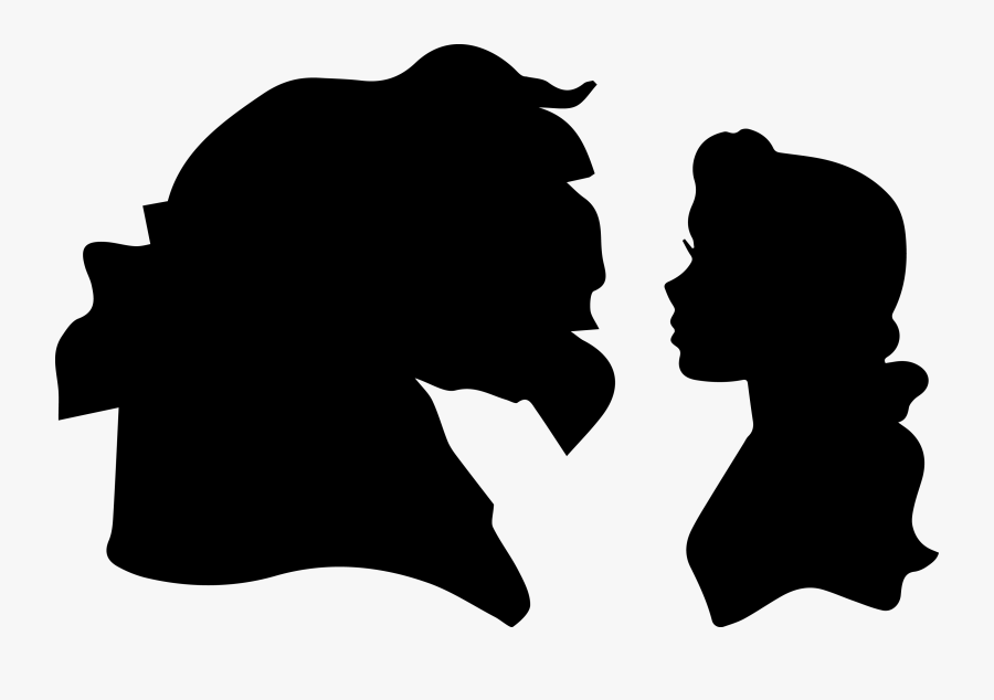 Cartoon Characters, Silhouettes, Filing, Alice, Cartoon - Beauty And The Beast Selowet, Transparent Clipart