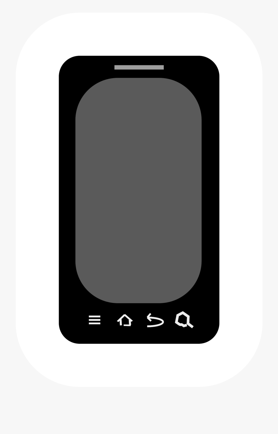 Smart Big Image Png - Mobile Phone, Transparent Clipart