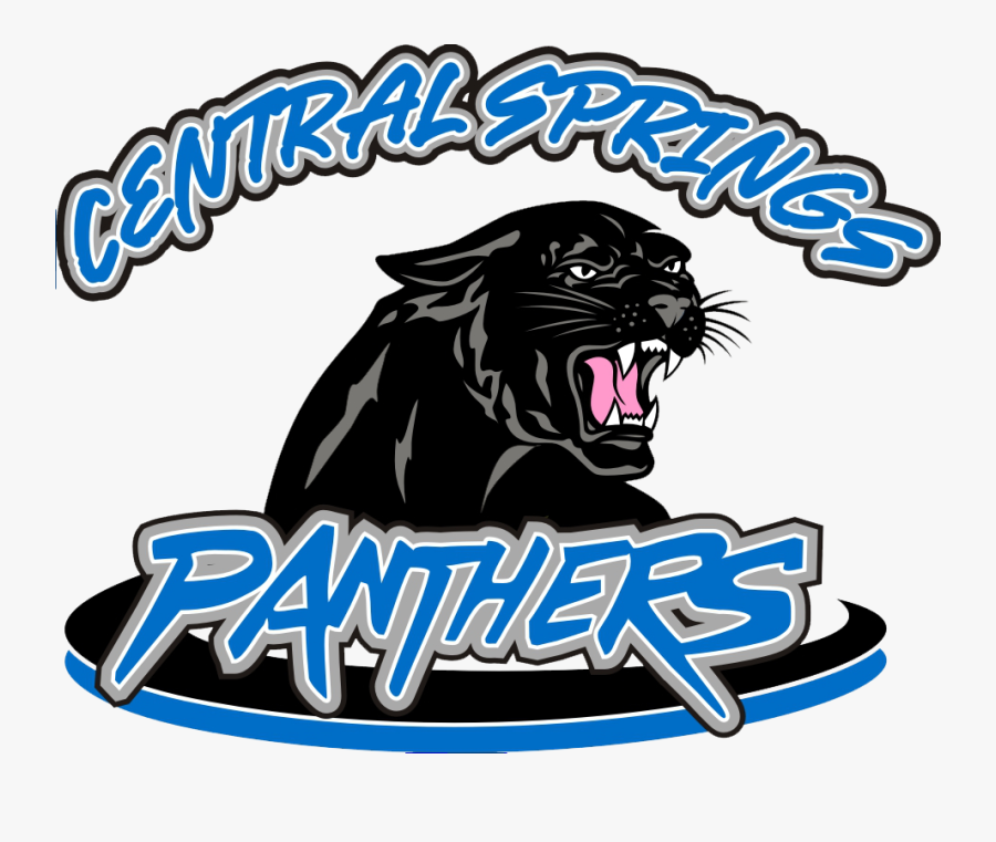 Central Springs Panthers Logo, Transparent Clipart